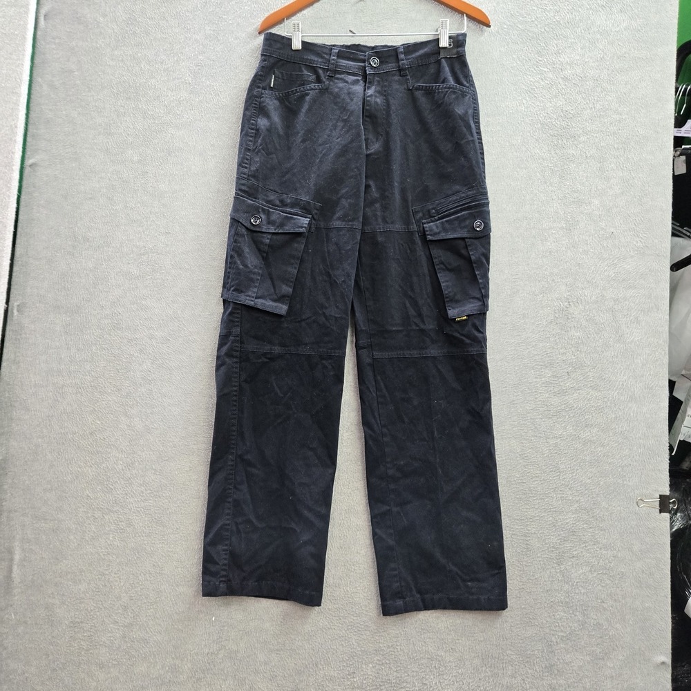 G-Star RAW Men Pants 30 Black Cargo Baggy Twill 30" Inseam Logo‎